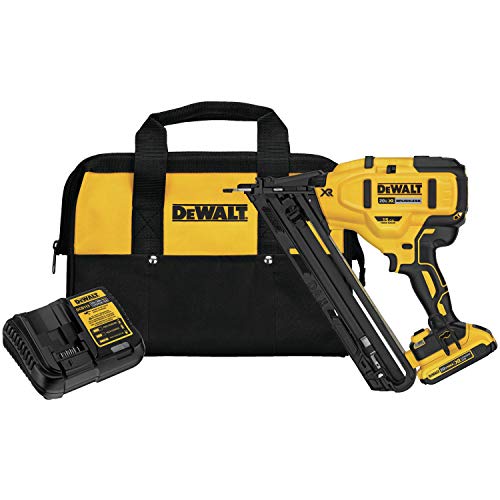 DEWALT DCN650D1 20V MAX XR 15 GA Cordless Angled Finish...