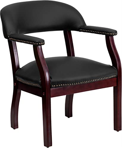 Flash Furniture Black Vinyl Luxurious Conference Chair