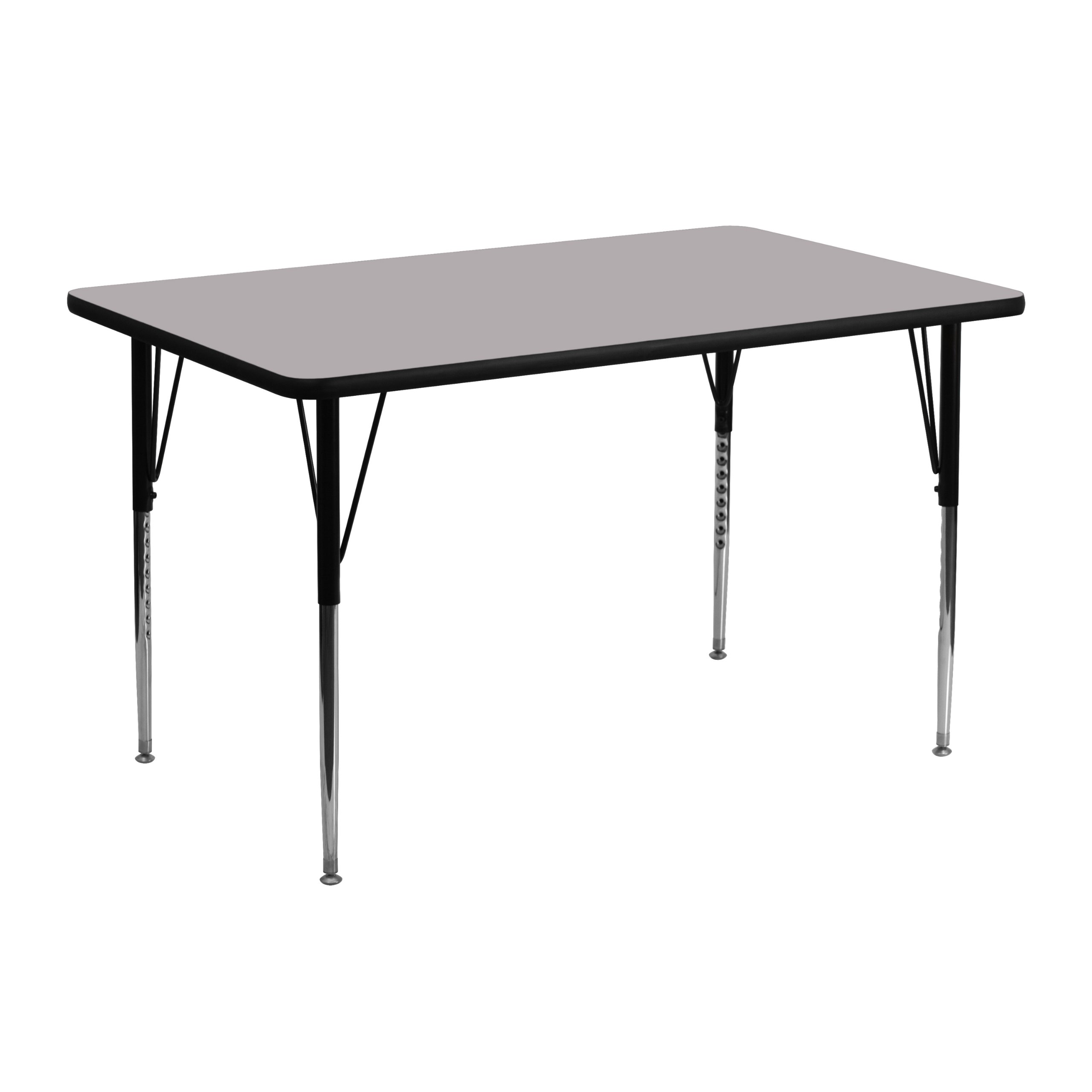 Flash Furniture 24 Rectangular Activity Table na may Gr...