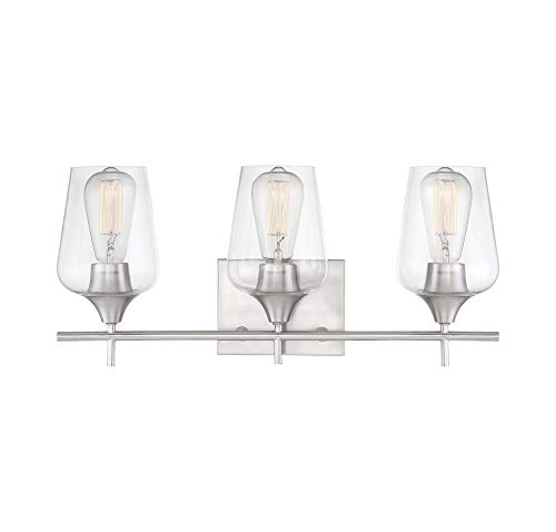 Savoy House 8-4030-3-SN Octave 3-Light Banyo Vanity Lig...