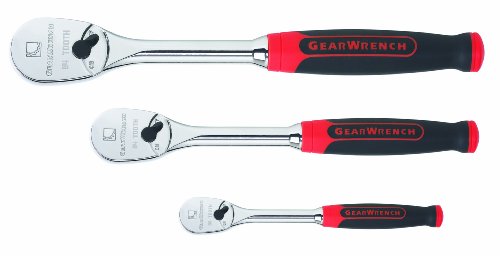 Gearwrench Drive Tooth Full Polish Flex-Head RATCHET Set