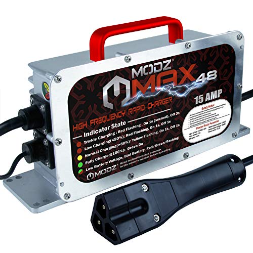 Golf Cart King MODZ Max48 15 AMP EZGO RXV & TXT 48 Batt...