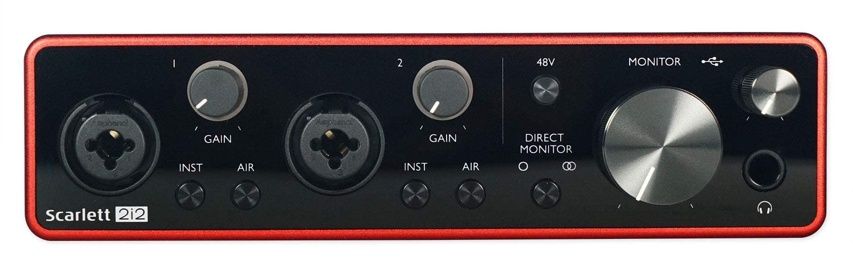 Focusrite SCARLETT 2I2 3rd Gen 192KHz USB Audio Interfa...