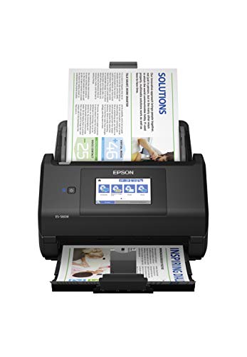 Epson Workforce ES-580W Wireless Color Duplex Desktop D...