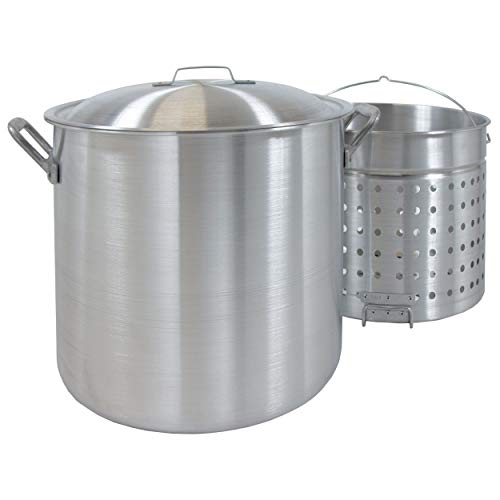 Bayou Classic 8000 80-Quart Aluminum Stockpot na may Bo...