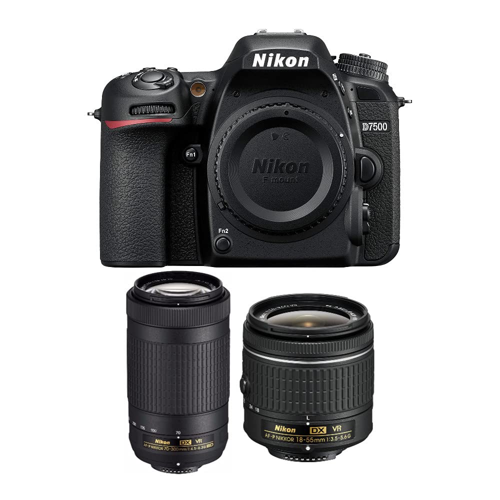 Nikon D7500 Dalawang Lens Outfit