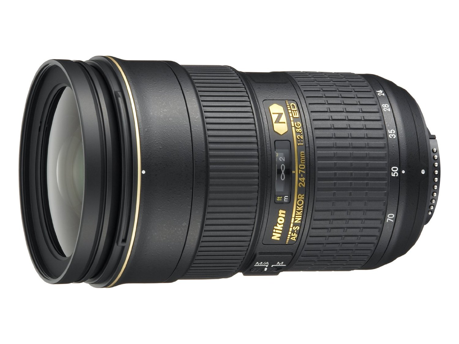 Nikon AF-S FX NIKKOR 24-70mm f/2.8G ED Zoom Lens na may...