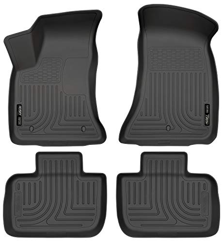 Husky Liners Black 98061 Front & 2nd Seat Floor Liners ...