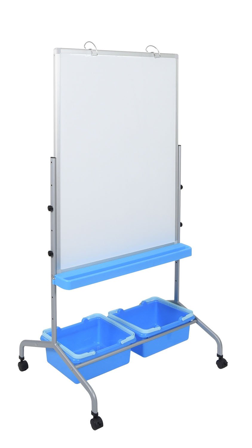 LUXOR Classroom Chart Stand na may Storage Bins