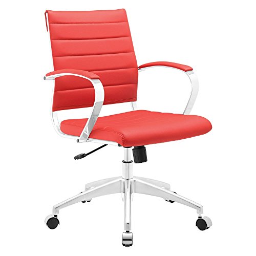 Modway Jive Modern Mid Back Office Chair sa Pula