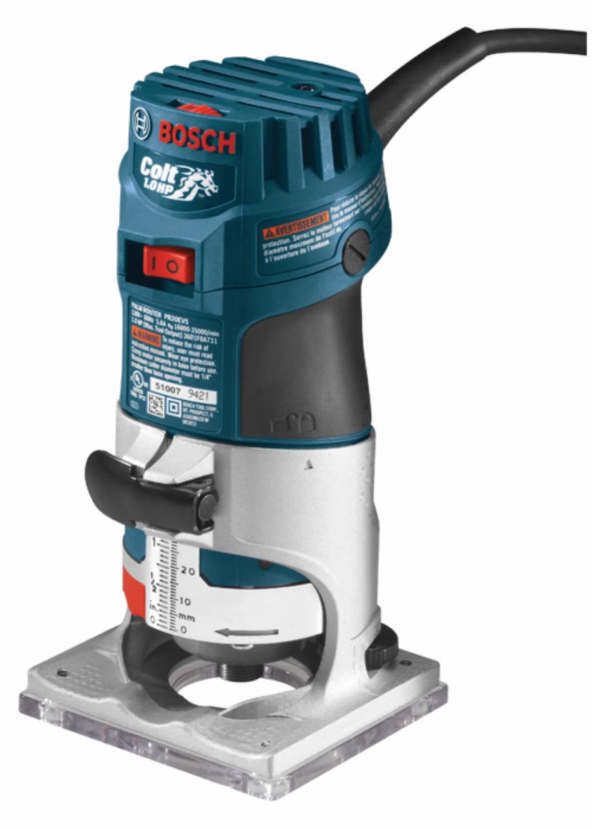 Bosch PR20EVSNK Colt Installers Kit 5.7 Amp 1 Hp Fixed-...