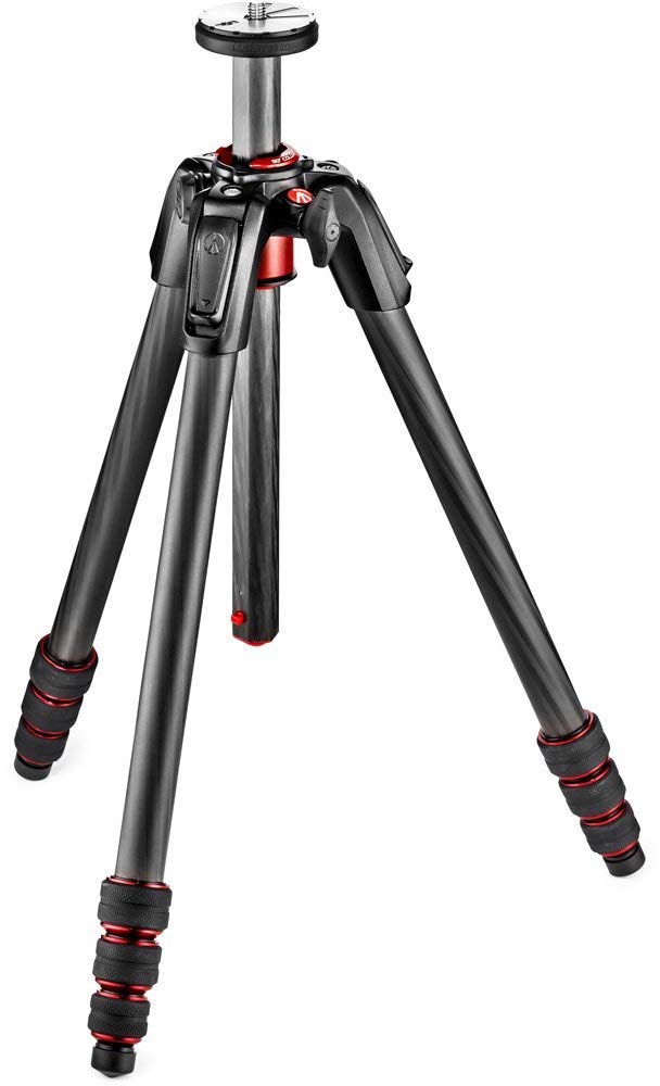 Manfrotto 190 GO! 4 na Seksyon ng Carbon Fiber Tripod (...