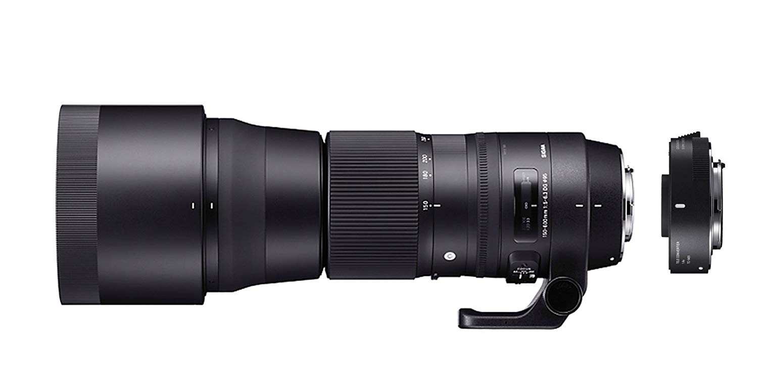 SIGMA 150-600mm f/5-6.3 DG OS HSM Contemporary Lens par...